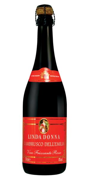 VINHO LINDA DONNA FRIZANTE TINTO 750ML LAMBRUSCO