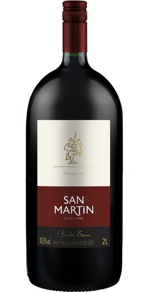 VINHO SAN MARTIN BORDO SECO 2L