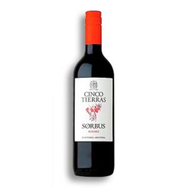 VINHO SORBUS CINCO TIERRAS 750ML MALBEC