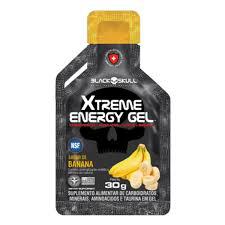 XTREME ENERGY BLACK SKULL GEL 30G BANANA