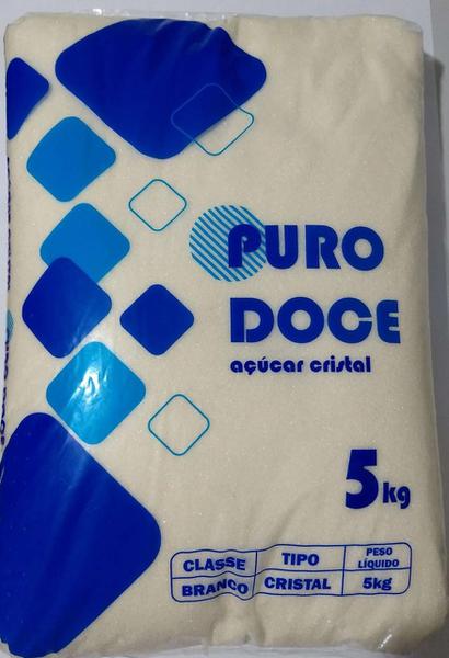 ACUCAR CRISTAL PURO DOCE 5KG