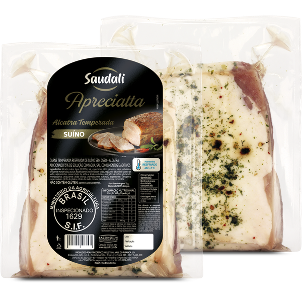 ALCATRA SUINA TEMPERADA SAUDALI KG