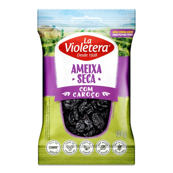 AMEIXA SECA LA VIOLETERA S/CAROCO 100G