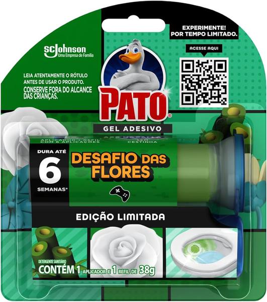 APARELHO PATO GEL ADESIVO DESAFIO DAS FLORES 6DISCOS