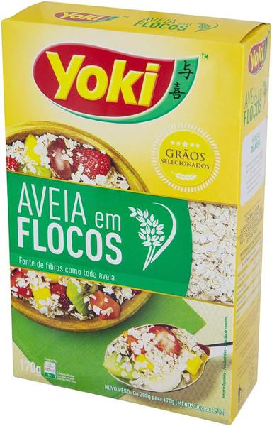 AVEIA YOKI EM FLOCOS 170GR UN