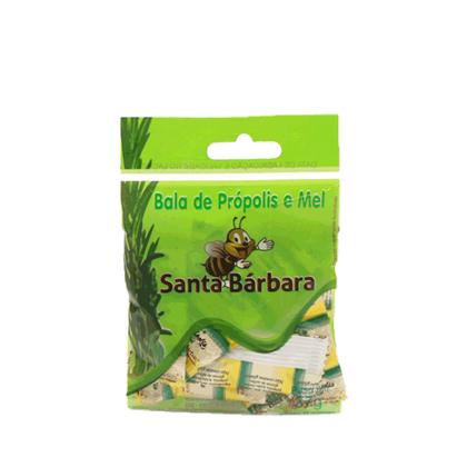 BALA DE PROPOLIS PROPOLIS E MEL STA BARBARA CARTELA 37GR