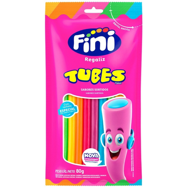 BALA FINI TUBES ARCO IRIS 80GR