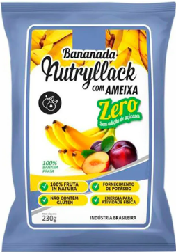BANANADA NUTRIL LAC C  AMEIXA S ACUCAR 230G