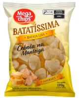 BATATA CHIPS BATATISSIMA CEBOLA NA MANTEIGA 170G