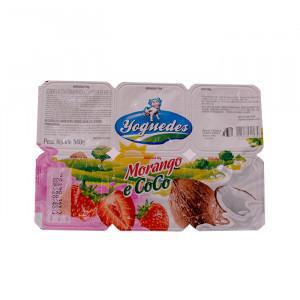 BEB LACTEA C/POLPA YOGUEDES MORANGO COCO 540GR