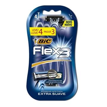 BIC FLEX 3 EXTRA SUAVE BLISTER LV4PG3