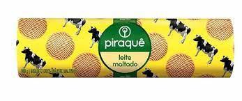 BISC PIRAQUE LEITE MALTADO 132GR