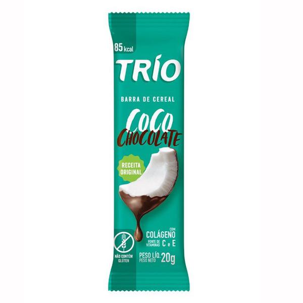 CEREAL TRIO LIGHT COCO CHOCOLATE 20GR UN