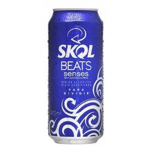 CERVEJA SKOL BEATS SENSES LATA 473 ML