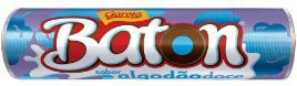 CHOC BATON BASTAO GAROTO ALGODAO DOCE 16G
