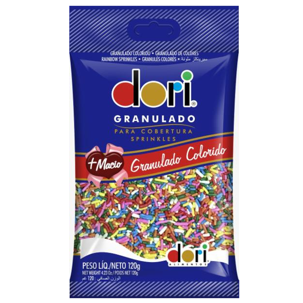 CHOC GRANULADO DORI COLORIDO 120GR