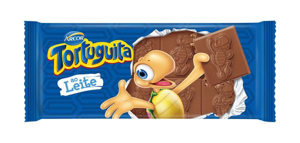 CHOC TORTUGUITA LEITE 80G