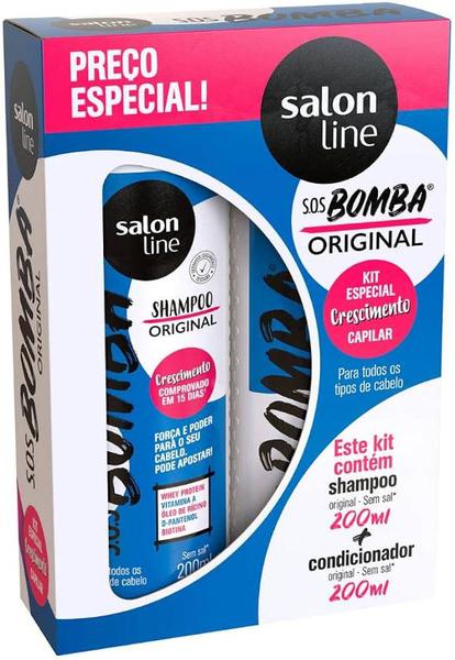 CONDICIONADOR SALON LINE BOMBA 200ML