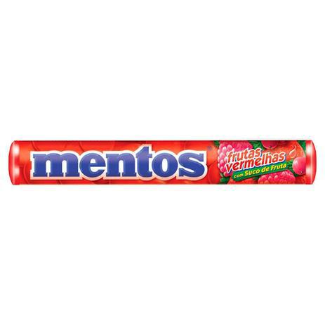 CONFEITO MASTGAVEL MENTOS FRUTAS VERMELHA UN 114G