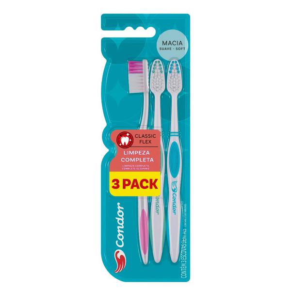 ESCOVA DENTAL CONDOR CLASSIC MACIA LV3PG2
