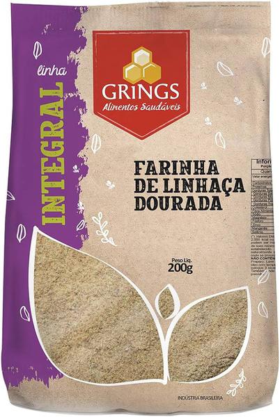 FARINHA DE LINHACA DOURADA GRAMAIS 200GR