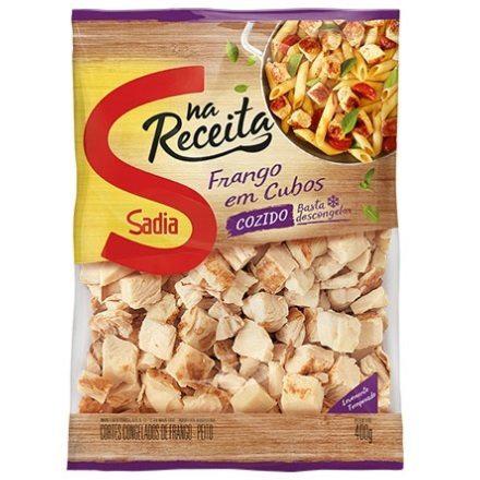 FRANGO EM CUBOS COZIDO SADIA PCTE 400GR PFCCB