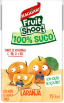 FRUIT SHOOT 100% TP LARANJA 150ML