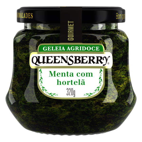 GELEIA QUEENSBERRY MENTA/HORTELA 320GR