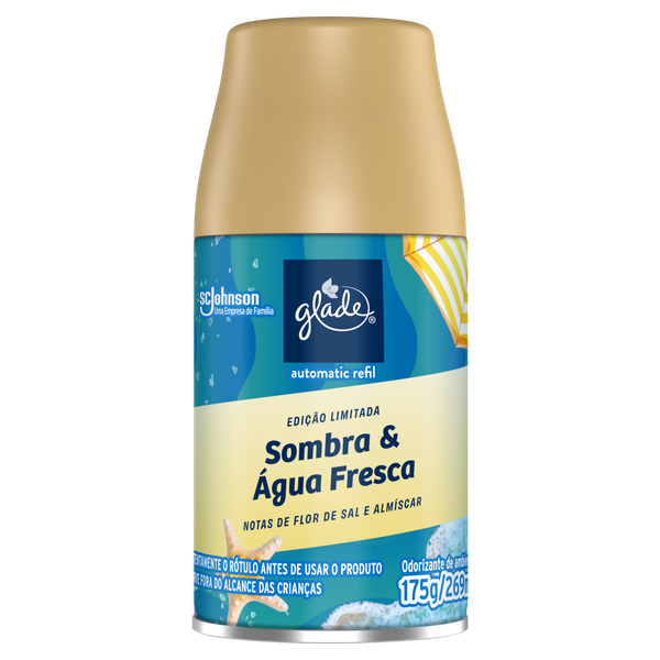 GLADE AUTOMATIC REFIL SOMBRA E AGUA FRESCA 269ML