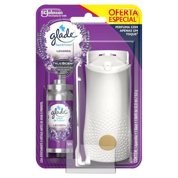 GLADE TOQUE LAVANDA 1 APARELHO 1 REFIL UN 12ML