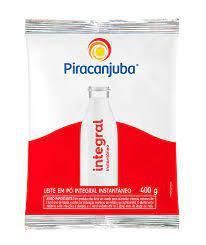 LEITE PO PIRACANJUBA INSTANTANEO INTEGRAL SC 400G