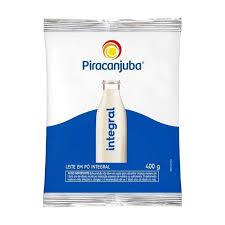 LEITE PO PIRACANJUBA INTEGRAL SC 400G
