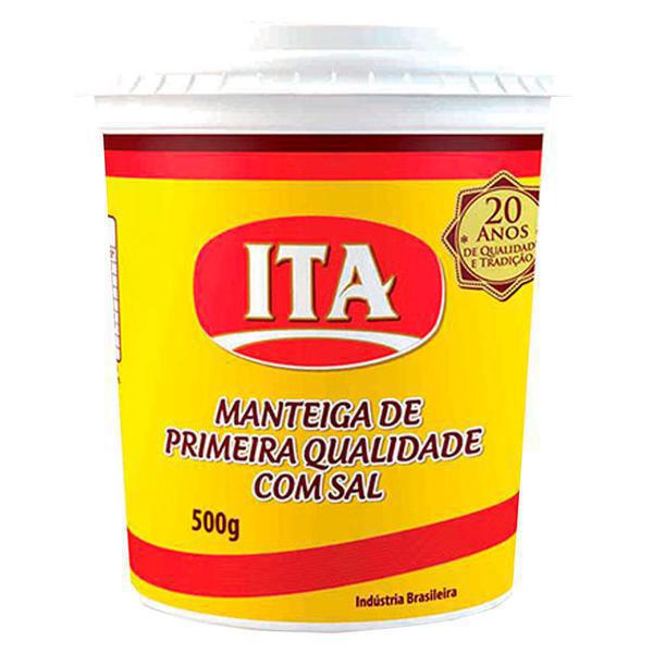 MANTEIGA ITA C  SAL 500GR UN