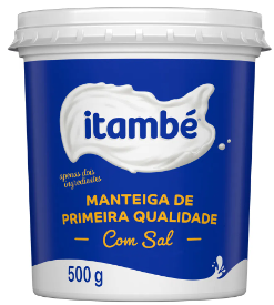 MANTEIGA ITAMBE C SAL  POTE 500G