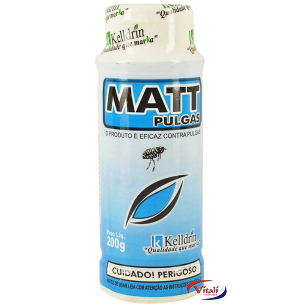 MATT PULGAS TALQUEIRA 200G