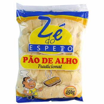 PAO DE ALHO BACON C/ CHEDDAR ZE ESPETO 480G