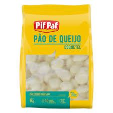 PAO DE QUEIJO COQUETEL PIF PAF 1KG