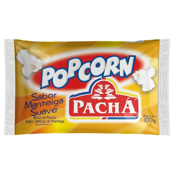 PIPOCA MICRO PACHA MANTEIGA DE CINEMA 100GR UN