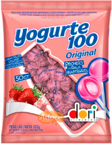 PIRULITO DORI YOGURTE RECHEADO 525GR