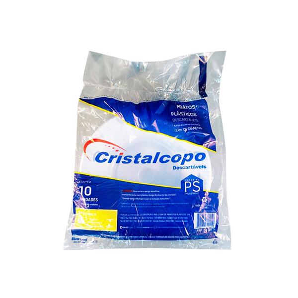 PRATO FUNDO DESC CRISTALCOPO BRANCO 12CM C 10