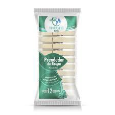 PRENDEDOR DE ROUPAS MADEIRA THEOTO C 12