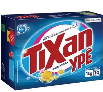 SABAO EM PO TIXAN YPE PRIMAVERA CX 1KG KG