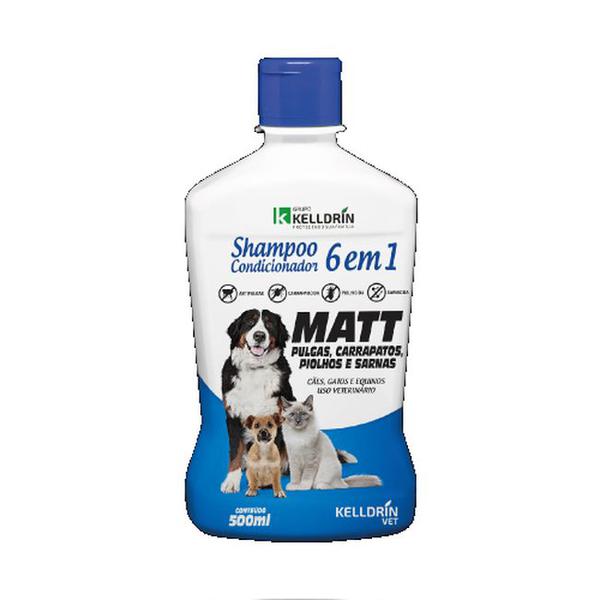 SHAMP E COND 6X1 MATT PULGAS 500ML