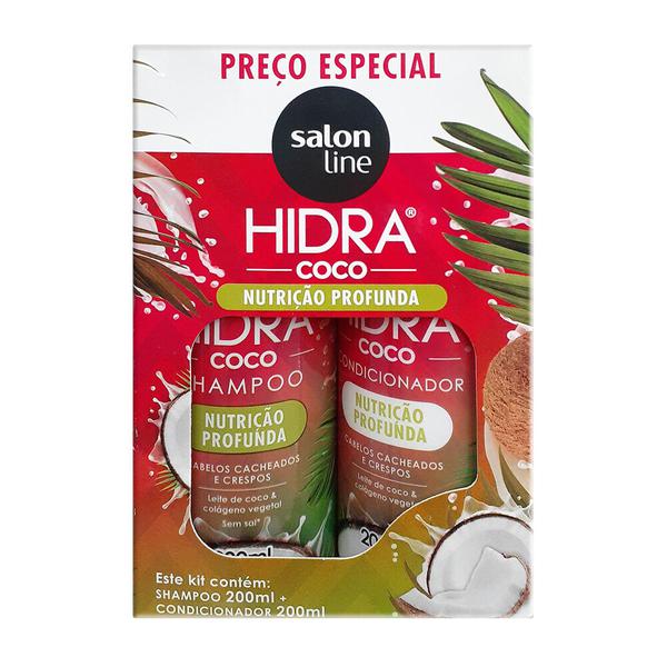SHAMPOO SALON LINE HIDRA COCO 200ML
