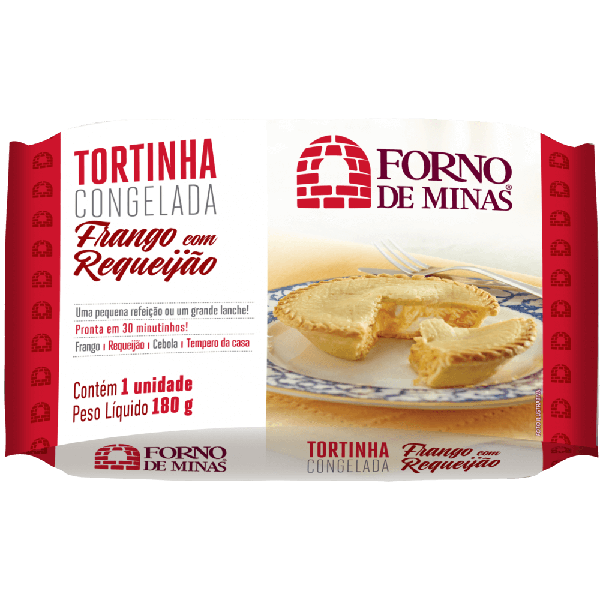 TORTINHA FRANGO C/ REQUEIJAO