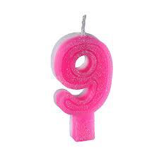 VELA SABOR DE FESTA BIG ROSA C/OURO N8