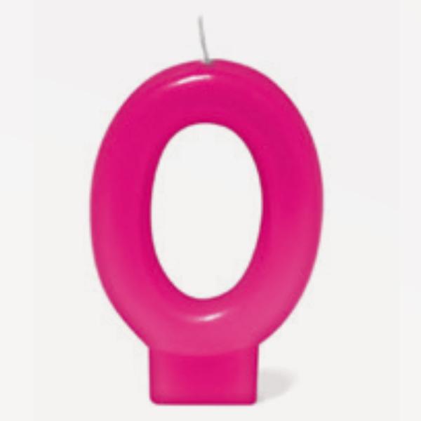VELA  SABOR PLASTICA  ROSA N0