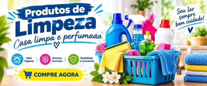 PRODUTOS DE LIMPEZA