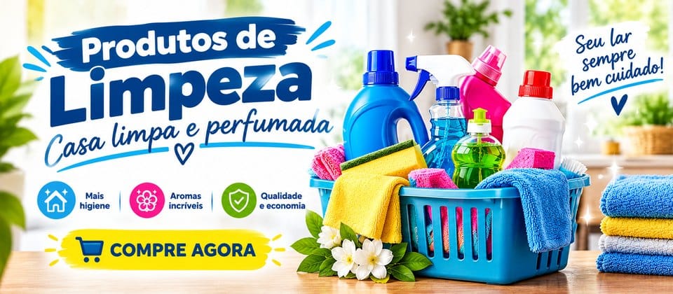 PRODUTOS DE LIMPEZA