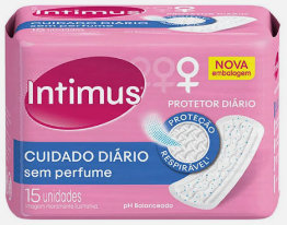 ABSORVENTE INTIMUS DAYS CUIDADO AVANCADO PROTETOR DIÁRIO C/15 S/ABAS S/PERFUME